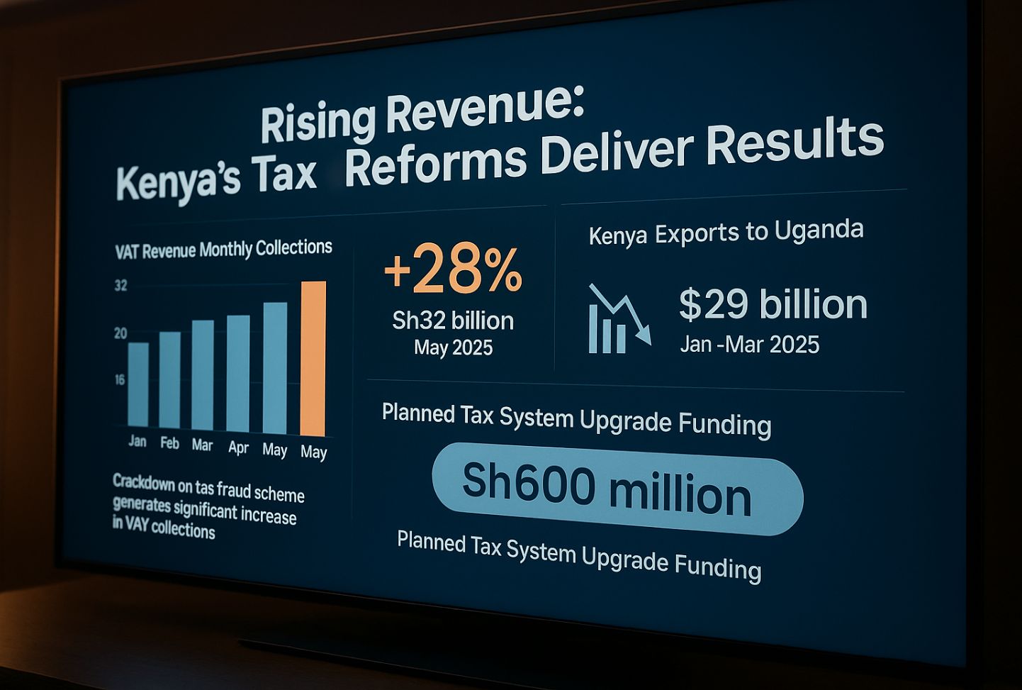 Rising Revenue: Kenya’s Tax Reforms Deliver Results