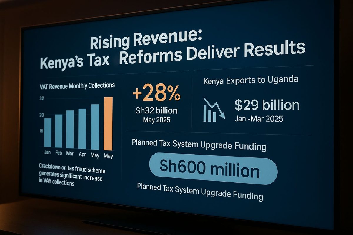 Rising Revenue: Kenya’s Tax Reforms Deliver Results