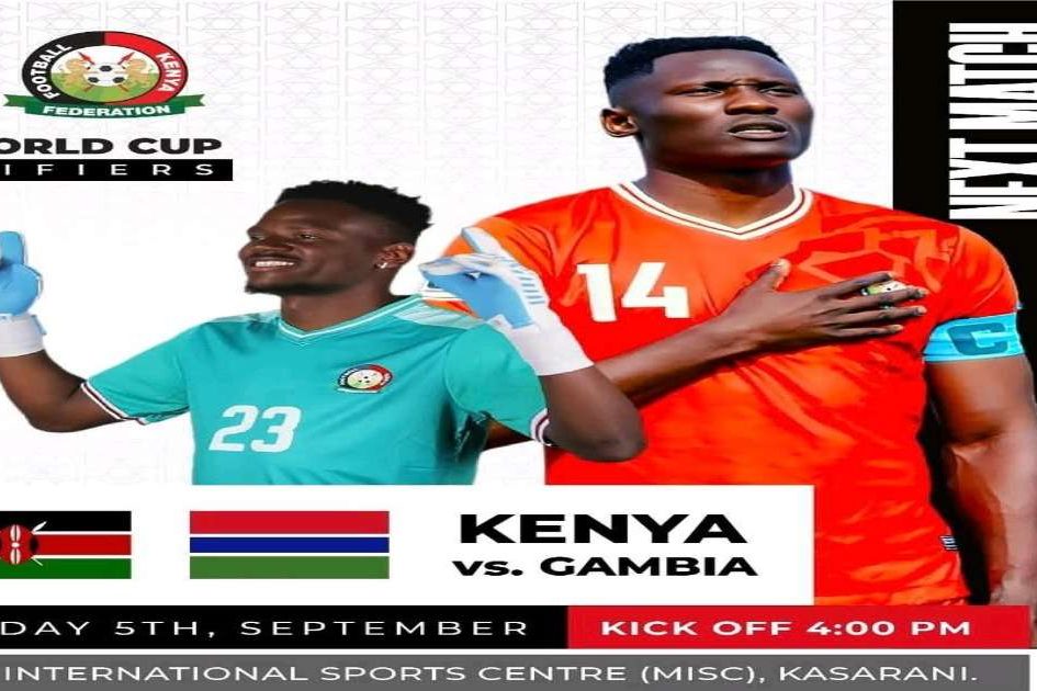 Harambee Stars Set for Epic Showdown Against Gambia