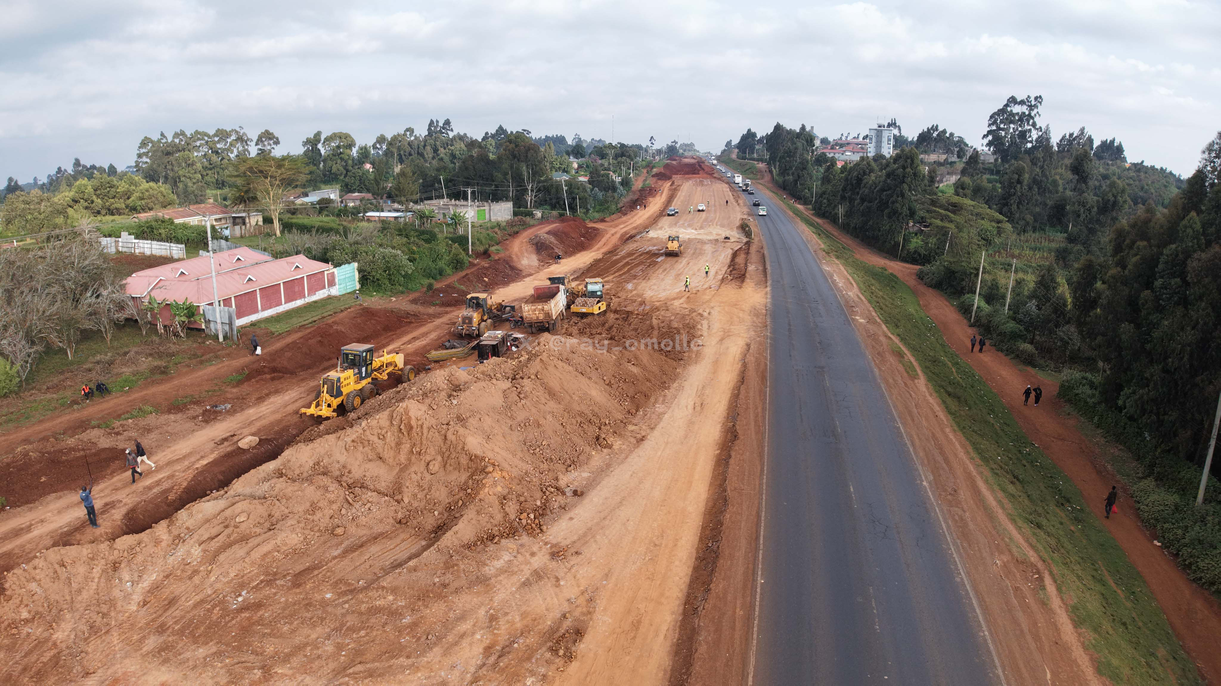 Construction Advances on Rironi–Nakuru–Mau Summit Highway