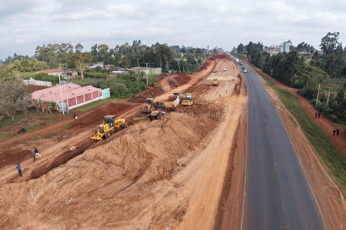 Construction Advances on Rironi–Nakuru–Mau Summit Highway