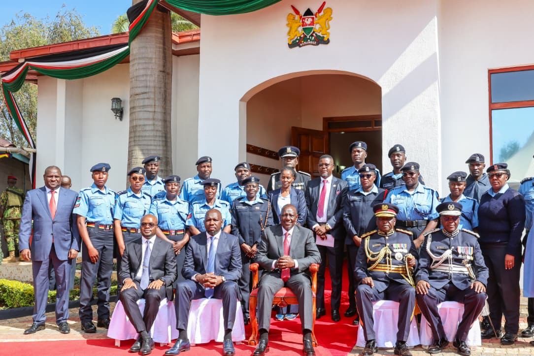 President Ruto Launches Modernisation of National Police College at Kiganjo
