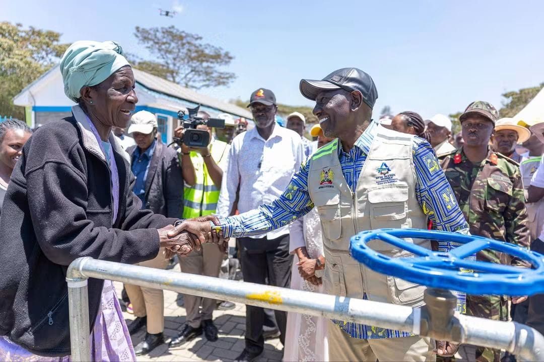 President Ruto storms Kajiado in a series of development tours