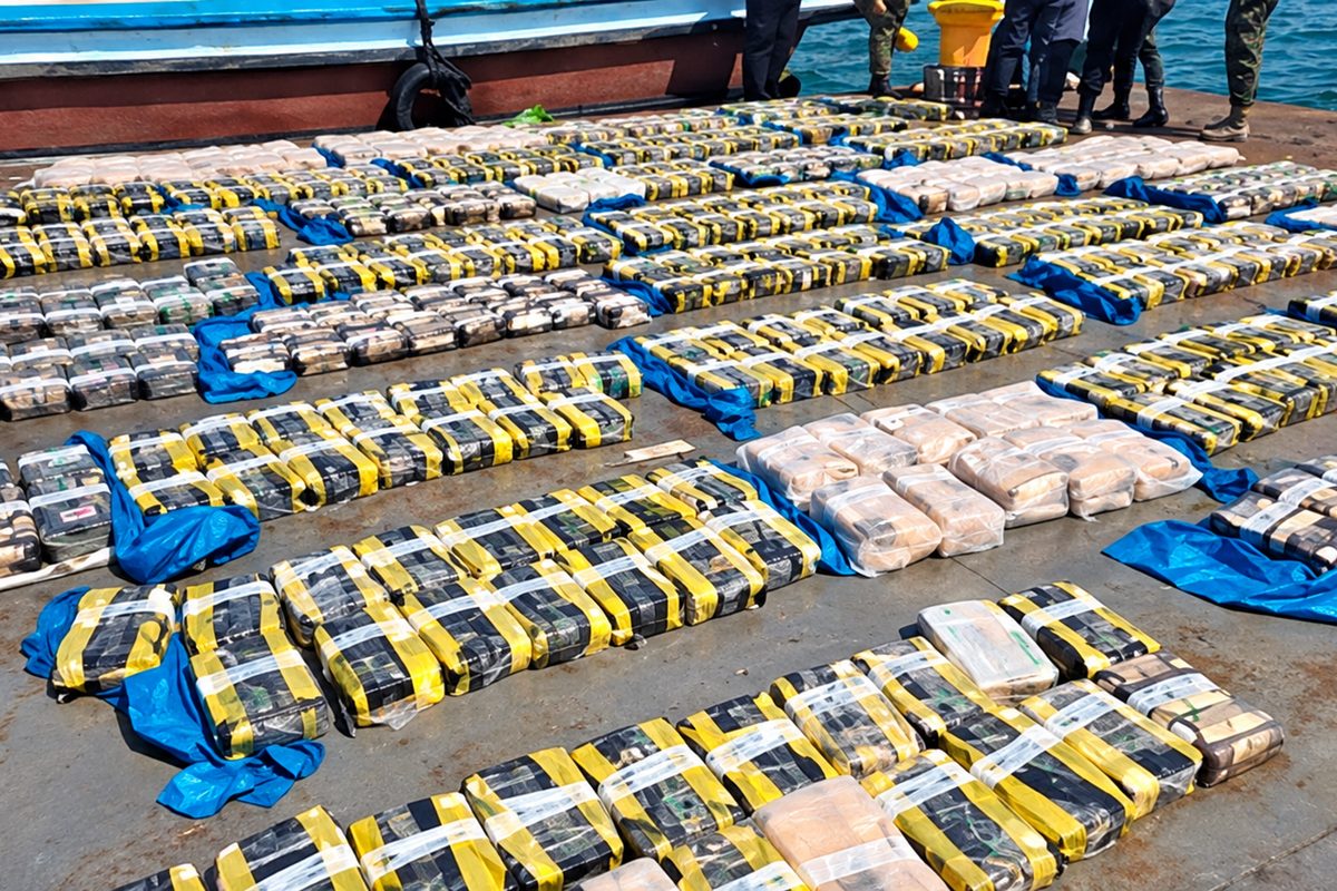 Kenya Destroys KES 8.2 Billion Methamphetamine Haul Seized in Indian Ocean